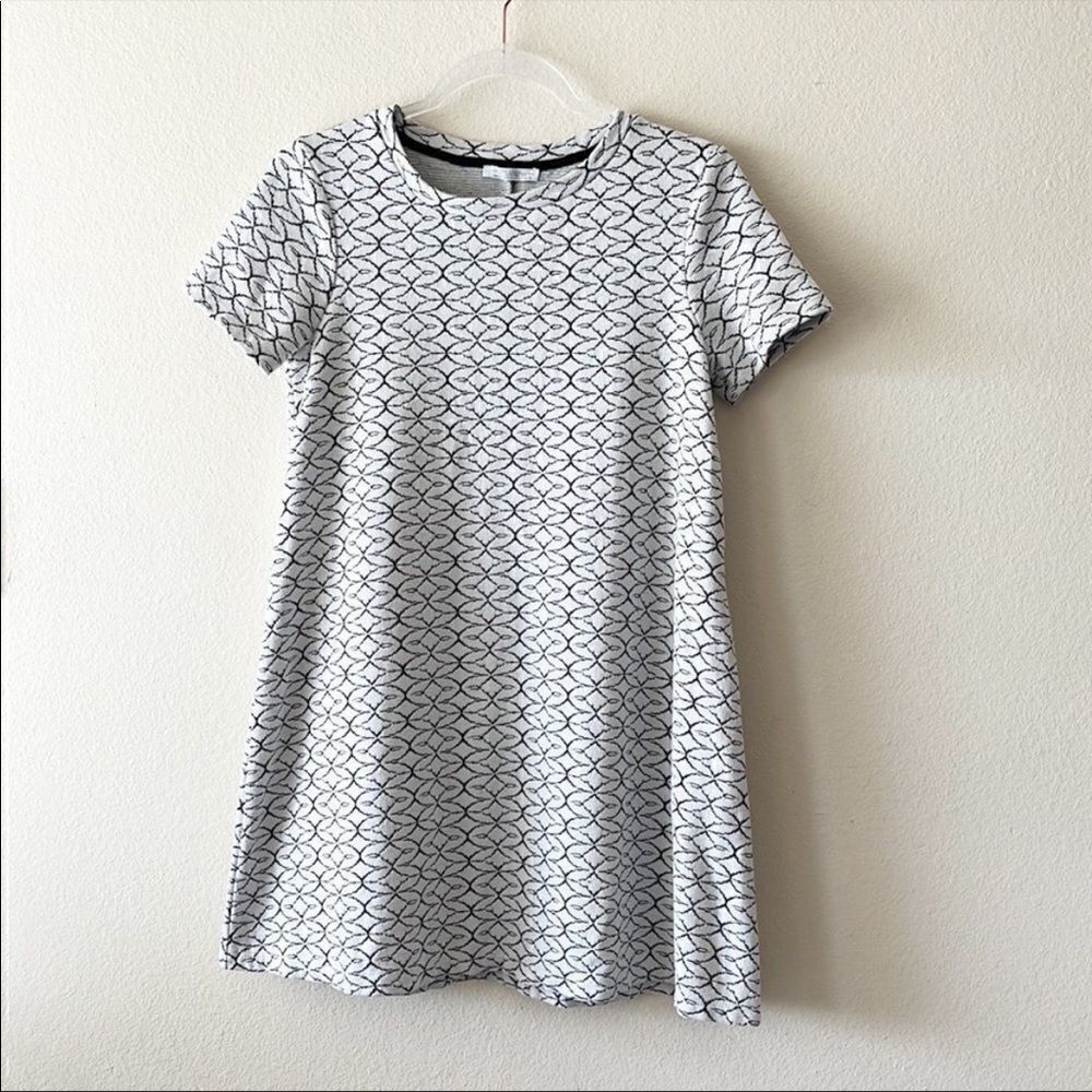 Zara Stitch Design Skater Dress